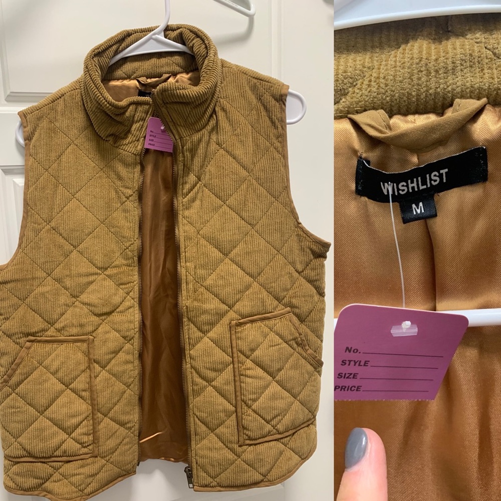 Camel vest